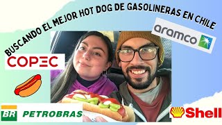 Buscando el MEJOR HOT DOG de gasolineras en Chile [upl. by Asselim]