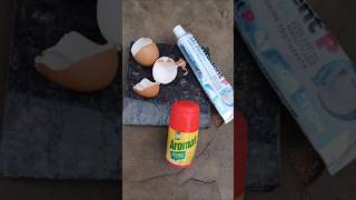 Skin Care With Egg Shells Aromat amp Mentadent funny youtube funnyshorts youtubeshorts diy [upl. by Yehus]