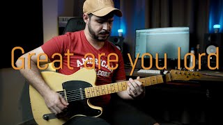 Casting Crowns  Great Are You Lord GUITAR COVER  PAULO VICTOR [upl. by Bergstrom288]