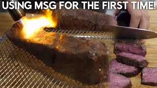 Sous Vide Wagyu Steak with MSG [upl. by Jumbala236]