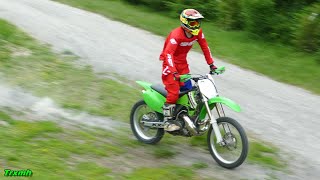 KX250 Summer Backyard Ride 2022 [upl. by Trumann]