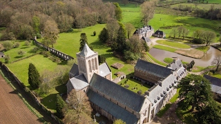 Abbaye de La Lucerne Normandie FRANCE XII SEC [upl. by Chrystel]