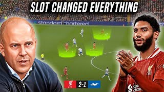 The GENIUS Thing Slot CHANGED Which Seen Liverpool Beat Brighton 21 [upl. by Norga]