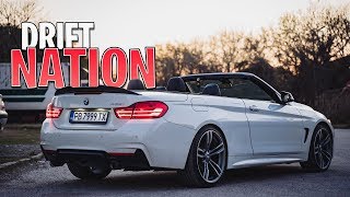 БЕЛИЯТ ПРИЗРАК Представяме 435i f33  Drift Nation [upl. by Gnilsia168]