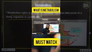 WHAT IS METABOLISM biology education cbse [upl. by Courtney]