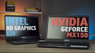 Intel HD Graphics 620 vs NVIDIA MX150 [upl. by Ulla]