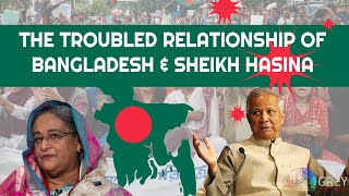 The troubled relationship of Bangladesh and Sheikh Hasina [upl. by Czarra]