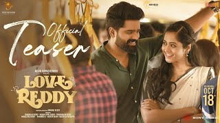 Love Reddy Official Teaser  Anjan Ramachendra Shravani  Smaran Reddy  Prince Henry [upl. by Arihay]