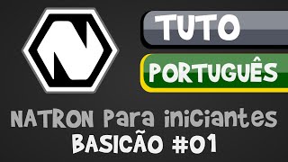 NATRON para iniciantes  Basicão 01 [upl. by Wallie]