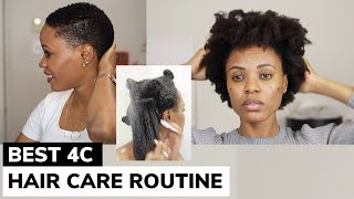 🔥Trendy 4C Hairstyles Without Gel  Easy amp Stylish Looks for Natural Hair 🔥 [upl. by Nykal]