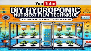 Hydroponics TrainingEpisode 13 DIY Hydroponic NFT System for Home Nutrient Film Technique System [upl. by Eilata621]