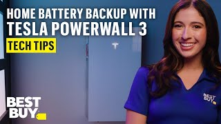 Your Scalable WholeHome Battery Backup with Tesla Powerwall 3 – Tech Tips from Best Buy [upl. by Siusan]