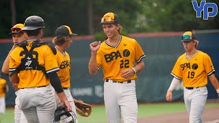 1 RHP vs 1 Team in the Country  BPA vs Artillery 16u [upl. by Aisirtap]