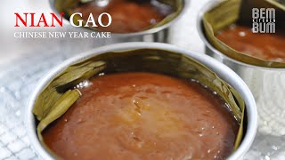 How to Make Homemade Nian Gao  Chinese New Year Cake [upl. by Jurgen645]