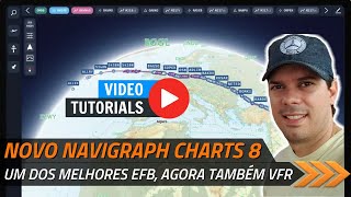 TUTORIAL novo NAVIGRAPH CHARTS 8  IFRVFR EFB Flight Planner  EP183 [upl. by Eneiluj]