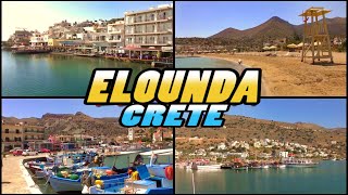 ELOUNDA  Crete 4k [upl. by Barde]