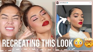 RECREATING CUTE amp EASY HOLIDAY MAKEUP iluvsarahii [upl. by Schou]