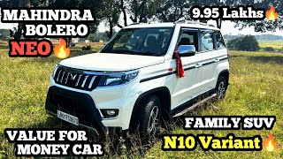 NEW BOLERO NEO N10🔥 Top Variant  With Company Fitted Free Accessories🔥 [upl. by Noletta132]