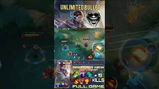 ✅ Granger Revamped  Unlimited Bullet🔥😱 mobilelegends mlbb shorts short revampedgranger [upl. by Norrab]