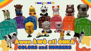 Awon Awo ati Onka  Colors and Numbers in Yoruba  Kids Learn Yoruba  Omo ReDoMi  OmoReDoMi [upl. by Lavern]