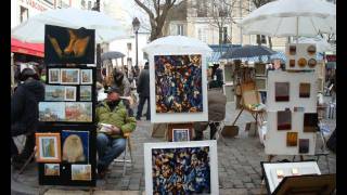 Paris XVIII  Place du Tertre [upl. by Xyla]