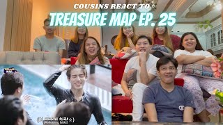 COUSINS REACT TO TREASURE MAP EP25 🏠 그 날 그 곳의 숨겨진 이야기 🏠 1일 합숙 체험기 [upl. by Nwaf581]