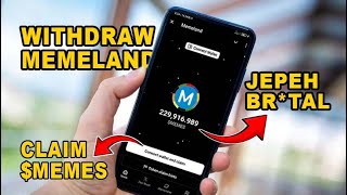 Tutorial Cara Withdraw MEMES Airdrop MemeLand  BKD tutorials Airdrop Withdrawal [upl. by Bonis27]