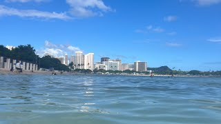 Ala Moana Beach Park Honolulu Hawaii [upl. by Nylia]