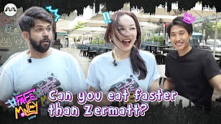 We gave away 1000s at the hawker centre ft Speed eating with Zermatt Neo  That Free Money Show [upl. by Cutty]