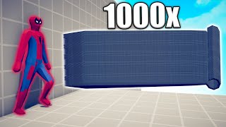 1000x OVERPOWERED SKEWER vs UNITS  TABS  Totally Accurate Battle Simulator 2024 [upl. by Carolin]