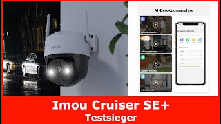 Imou Cruiser SE WLAN Kamera im Test Vergleich 2024 🥇 Günstige IP Außenkamera Alexa amp Google [upl. by Nikolos]