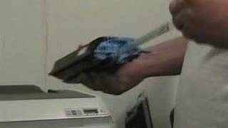 Installing a toner cartridge in a HP LaserJet 2605dn [upl. by Inej]