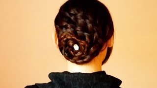 Capelli raccolti con trecce Tutorial  Beautydea [upl. by Svetlana]