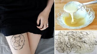 Remove Private Body Part Hair Naturally  Home Remedies [upl. by Baron]