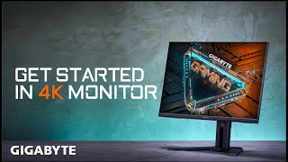 GIGABYTE 4K Monitors M32UM28U  Official Trailer [upl. by Vernier163]