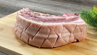 Ein chinesischer Metzger hat mir diesen Trick mit Schweinebauch beigebracht So lecker alle Gäste w [upl. by Aivun]