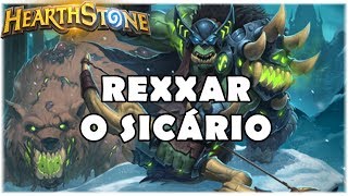 HEARTHSTONE  REXXAR O SICÁRIO STANDARD DK HANDBUFF HUNTER [upl. by Shandy]