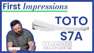 TOTO Washlet S7A First Impressions  Many Bidets Review [upl. by Arebma]