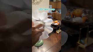 LED Flower Lamp flowerlamp lamp tiktokvirallamp sidetablelamp shorts tiktokshop [upl. by Bergeron327]