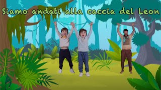 Elisa Pooli  Siamo andati alla caccia del leon  GINNASTICA PER BAMBINI  psicomotricità [upl. by Malissia]