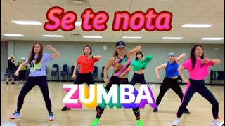 ZUMBA  Se Te Nota  Lele Pons Guayna  reggaeton  urbano latino [upl. by Ayt]