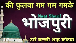 Bhojpuri Naat Sharif 2018Aisan ba tohro Mazar  pholwa Gam Gam gamke Urse Balkhi Shah Kotwa [upl. by Hershel915]