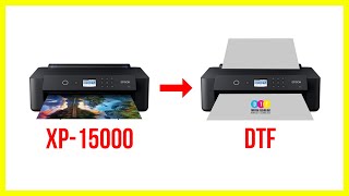 How To Convert An Epson XP15000 Printer To Print DTF [upl. by Nyliak305]