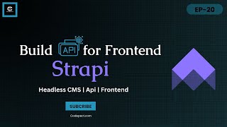 Strapi  Part3  strapi cms Creating api for frontend Applications [upl. by Platas]