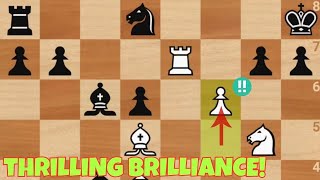 Thrilling Brilliance Kasparov Vs Ivanchuk 1988 [upl. by Jase]