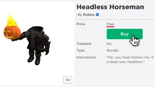 Enjoy FREE Headless Horseman for a Limited Time 😮🤩 [upl. by Sonya]