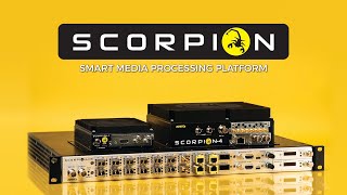 Evertz SCORPION  Smart Media Processing solution [upl. by Athiste437]