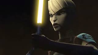 Asajj Ventress VS Bad Batch p2 Star Wars The Bad Batch Season 3 Ep 9 [upl. by Maidie]