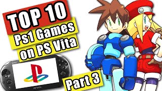 Top 10 PS1 Games to Play on PS VITA Part 3 [upl. by Asssilem]