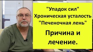 Секреты борьбы с хронической усталостью Упадок сил Печеночная лень Причина и лечение [upl. by Dihahs168]